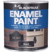 Blackfriar Enamel Paint Gloss Black 250ml - BF0900002F2
