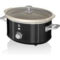 Swan 3.5L Nordic Slow Cooker in Black