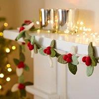 Paper High Felt Berry Christmas Garland