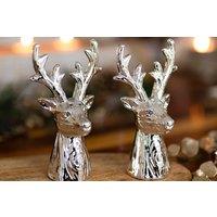 Marco Paul Stag Salt n Pepper Shakers in Silver