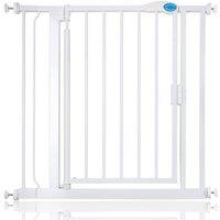 Safetots Self Closing Gate White Pressure Fit Baby Gate | Size: 61 cm - 66.5 cm