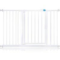 Safetots Auto Close Gate Pressure Fit Baby Gate in White | Size: 89.4 cm - 96.4 cm