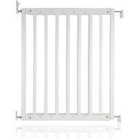 Safetots Chunky Wooden Screw Fit Stair Gate Screw Fit Baby Gate in White | Size: 63.5 cm - 105.5 cm