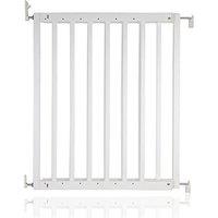 Safetots Top of Stairs Baby Gate Screw Fit Baby Gate in White | Size: 63.5 cm - 105.5 cm