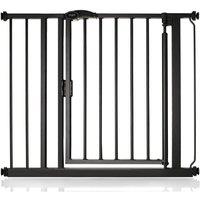 Safetots Auto Close Gate Pressure Fit Baby Gate in Black | Size: 89.4 cm - 96.4 cm