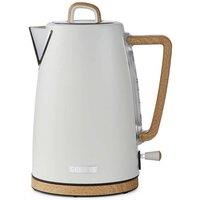 Geepas 1.7L Cordless Kettle 3000W with Strix Safety Technology & Limescale Filter in Cream