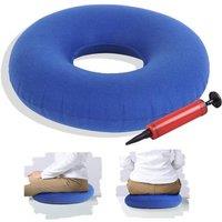 NESTLUNE 1 Donut Seat Cushion Pain Comfort Relief Coccyx Hemorrhoids in Blue | Size: 100 cm x 190 cm