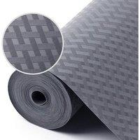 NESTLUNE 6M Drawer Mat Shelf Liner Waterproof in Grey | Size: 10000mm x 520mm