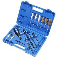 FLAVORA 25PCS Diesel Injector Seat Cleaning Brush Tool Engine in Blue | Size: 10000mm x 520mm