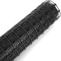 FLAVORA 10M Garden Fence Poultry Mesh Farm Protection Netting in Black | Size: 100 cm x 15 cm