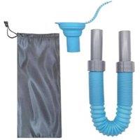 FLAVORA Outdoor Drinking Water Pipe Anti-splash Water Fill Hose in Blue | Size: 1.25kg