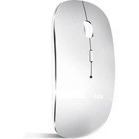 PAWNORA Bluetooth Mouse Rechargeable Wireless Mouse in Grey