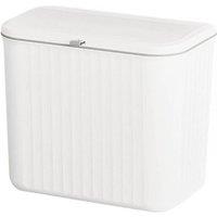 PAWNORA 7L Wall Mounted Waste Bin in White