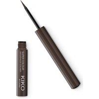 KIKO Milano Super Colour Waterproof Liquid Eyeliner 1.7ml in 09 Dark Brown