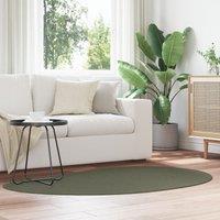 Berkfield Home Area Rug Forest Green 120x170 cm Polyester Non-Slip | Size: Medium