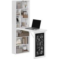 Rolipo 3-In-1 Fold-Out Desk in White
