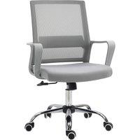 Rolipo Ergonomic Mesh Office Chair With Adjustable Height in Grey