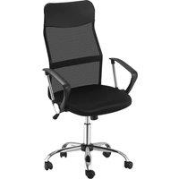 Rolipo Ergonomic Mesh Office Chair With Adjustable Height & Tilt Function in Black