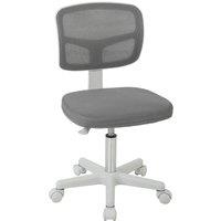 Rolipo Ergonomic Mesh Office Chair With Curved Back in Dark Grey