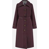 Lighthouse Clothing Women's Harper Trench Coat in Burgundy | Size: 20