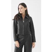 Bolongaro Trevor Women's Real Leather Sofia Zip Through in Black | Size: Large
