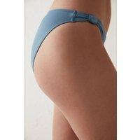 Penti Women's Piona Side Accessory Detail Bikini Bottom in Blue | Size: XS