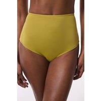 Penti Women's High Waist Bikini Bottom in Amber | Size: Small
