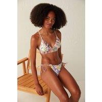 Penti Women's Escape Floral Ruffle Detail Bikini Bottom | Size: XS