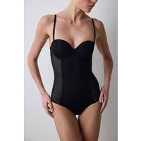 Penti Women's Premium Bodysuit Corset in Black | Size: 36D