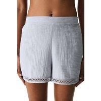 Penti Women's LESSI TRIM Shorts in Light Grey | Size: XS