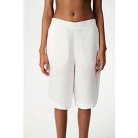 Penti Women's Nina Bermuda Shorts in White | Size: Small