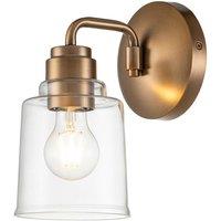 Netlighting Kichler Aivian Dome Wall Lamp Weathered Brass in Yellow