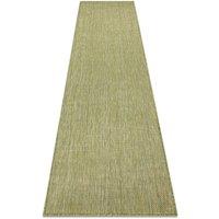 RugsX Sion Runner in Green | Size: 80 cm x 200 cm