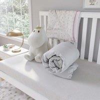 Snug City Anti Allergy 4.5 Tog Summer Soft Touch Microfibre Cot Bed Duvet in White