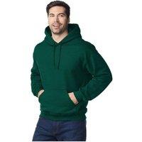 Gildan Heavy Blend Adult Hooded Sweatshirt Hoodie in Dark Green | Size: Small