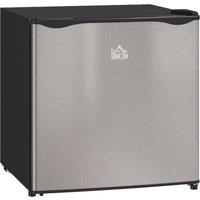Rolipo 46 Litre Table Top Fridge With Ice Box & Reversible Door, Silver