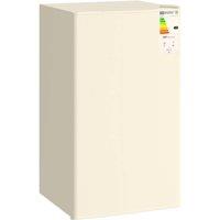 Rolipo 91 Litre Under Counter Fridge in Beige with 10L Chiller Box