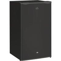 Rolipo 91L Under Counter Fridge Black Freestanding With Lock