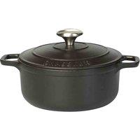 Chasseur 12cm Round Casserole - Matt Black