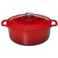 Chasseur 28cm Round Casserole - Chilli Red