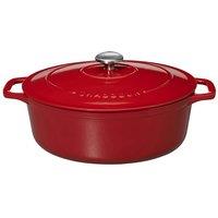 Chasseur 29cm Oval Casserole - Chilli Red