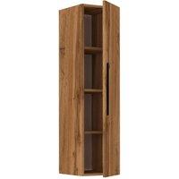 VCM Wooden wall shelf folding cabinet Arila XL in Light Oak