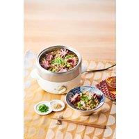BRUNO Compact Multi Grill Pot (White) in White | Size: Small