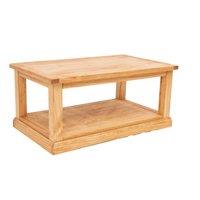 Cabinet Bits Coffee Table with Shelf - H45 W100 D60cm in Light Brown