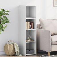 Berkfield Home Highboard White 30x41x124 cm Engineered Wood | Size: 30 x 41 x 124 cm