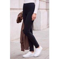 Roman Women's Fleece Lined Legging in Black | Size: 10