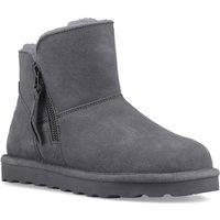 Bearpaw Women's Magnolia Ankle Boot in Grey | Size: 6