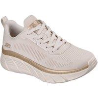 Skechers Women's Bobs B Flex Hi Flying Trainers in Beige | Size: 8