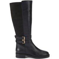 KG Kurt Geiger Women's 'Trying' Leather Boots in Black | Size: 8