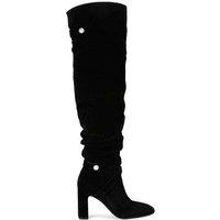 Carvela Women's 'Jackpot Slouch Otk' Suede Boots in Black | Size: 8